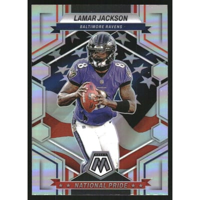 2023 Panini Mosaic Silver #260 Lamar Jackson NP