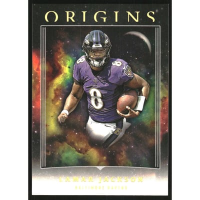 2023 Panini Origins #8 Lamar Jackson