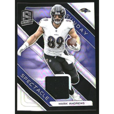 2023 Panini Spectra Sunday Spectacle Materials #12 Mark Andrews