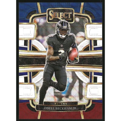 2023 Select Prizm Tri Color #9 Odell Beckham Jr.