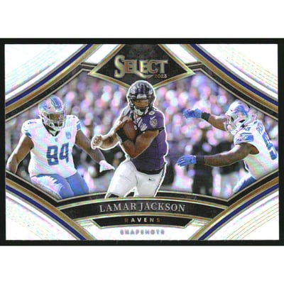 2023 Select Snapshots Prizm #18 Lamar Jackson