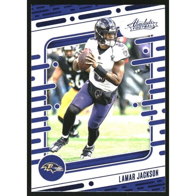 2024 Absolute Blue #9 Lamar Jackson