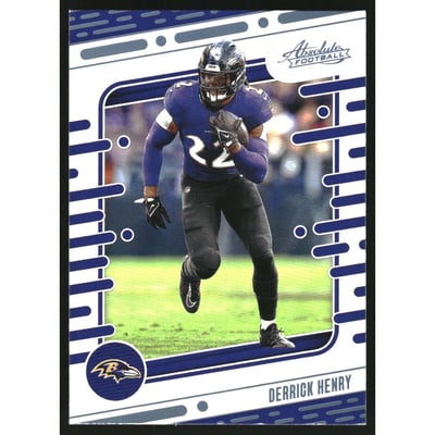2024 Absolute Teal #8 Derrick Henry
