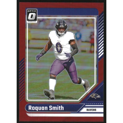 2024 Donruss Optic Red #17 Roquan Smith