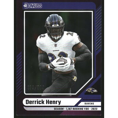 2024 Donruss Season Stat Line #72 Derrick Henry/500