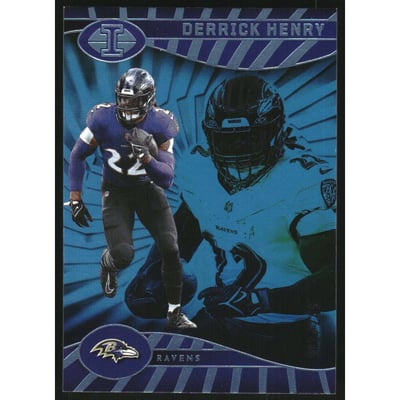 2024 Panini Illusions Trophy Collection Light Blue #8 Derrick Henry