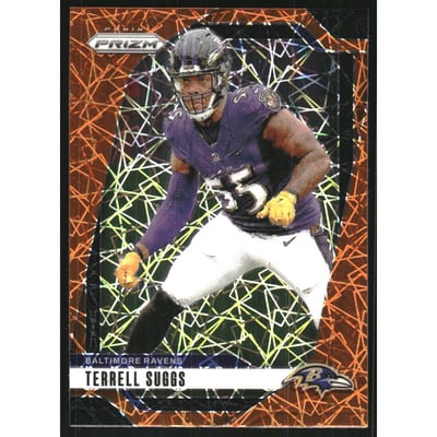 2024 Panini Prizm Prizms Lazer #26 Terrell Suggs