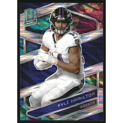2024 Panini Spectra Celestial #17 Kyle Hamilton