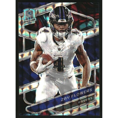 2024 Panini Spectra Interstellar #16 Zay Flowers