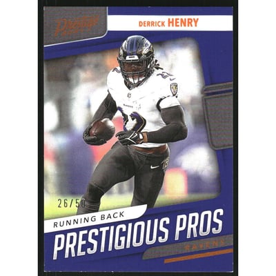 2024 Prestige Prestigious Pros Xtra Points Orange #11 Derrick Henry