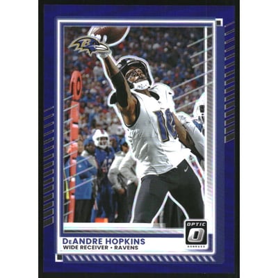 2025 Donruss Optic Purple #165 DeAndre Hopkins