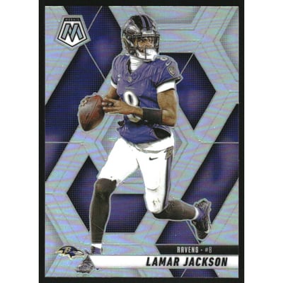 2025 Panini Mosaic Silver #3 Lamar Jackson