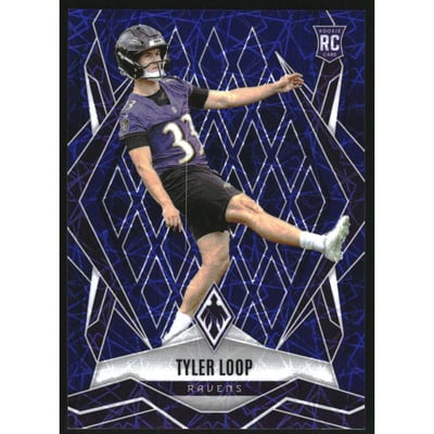 2025 Panini Phoenix Blue Lazer #202 Tyler Loop