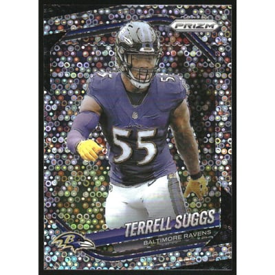 2025 Panini Prizm Prizms No Huddle #93 Terrell Suggs