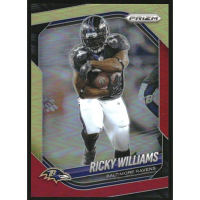 2025 Panini Prizm Prizms Red and Yellow #158 Ricky Williams