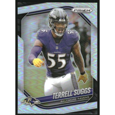2025 Panini Prizm Prizms Silver #93 Terrell Suggs
