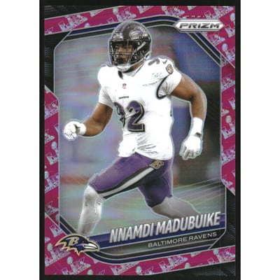 2025 Panini Prizm Prizms Super Bowl LX #22 Nnamdi Madubuike