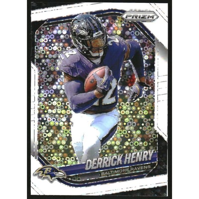 2025 Panini Prizm Prizms White Disco #168 Derrick Henry
