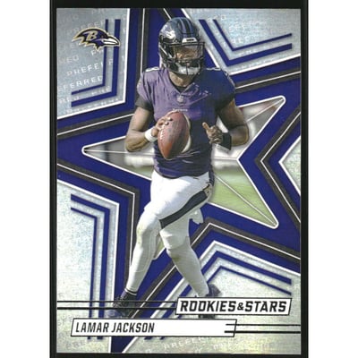2025 Rookies and Stars Preferred #51 Lamar Jackson