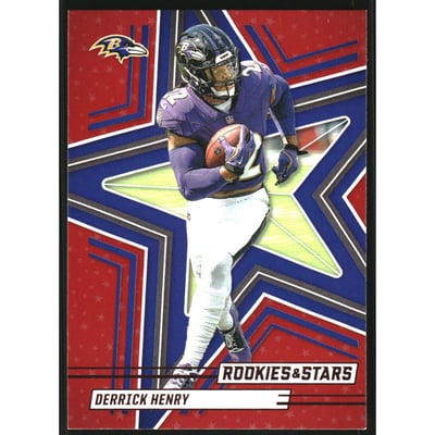 2025 Rookies and Stars Red #52 Derrick Henry