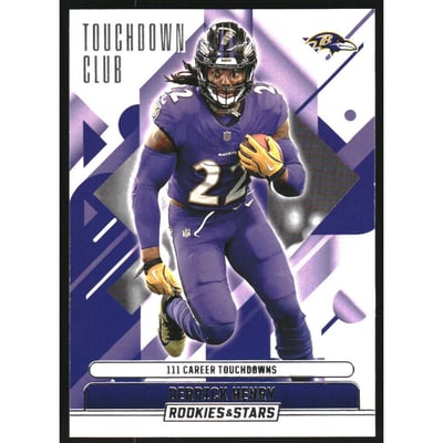 2025 Rookies and Stars Touchdown Club #10 Derrick Henry