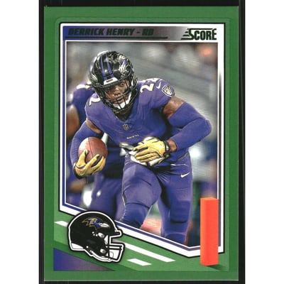 2025 Score Green #204 Derrick Henry