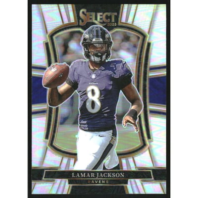 2025 Select Prizm Silver #160 Lamar Jackson