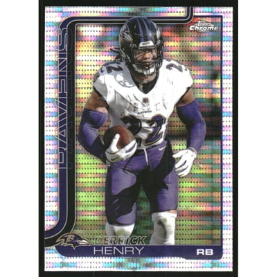 2025 Topps Chrome Pulsar Refractors #25 Derrick Henry