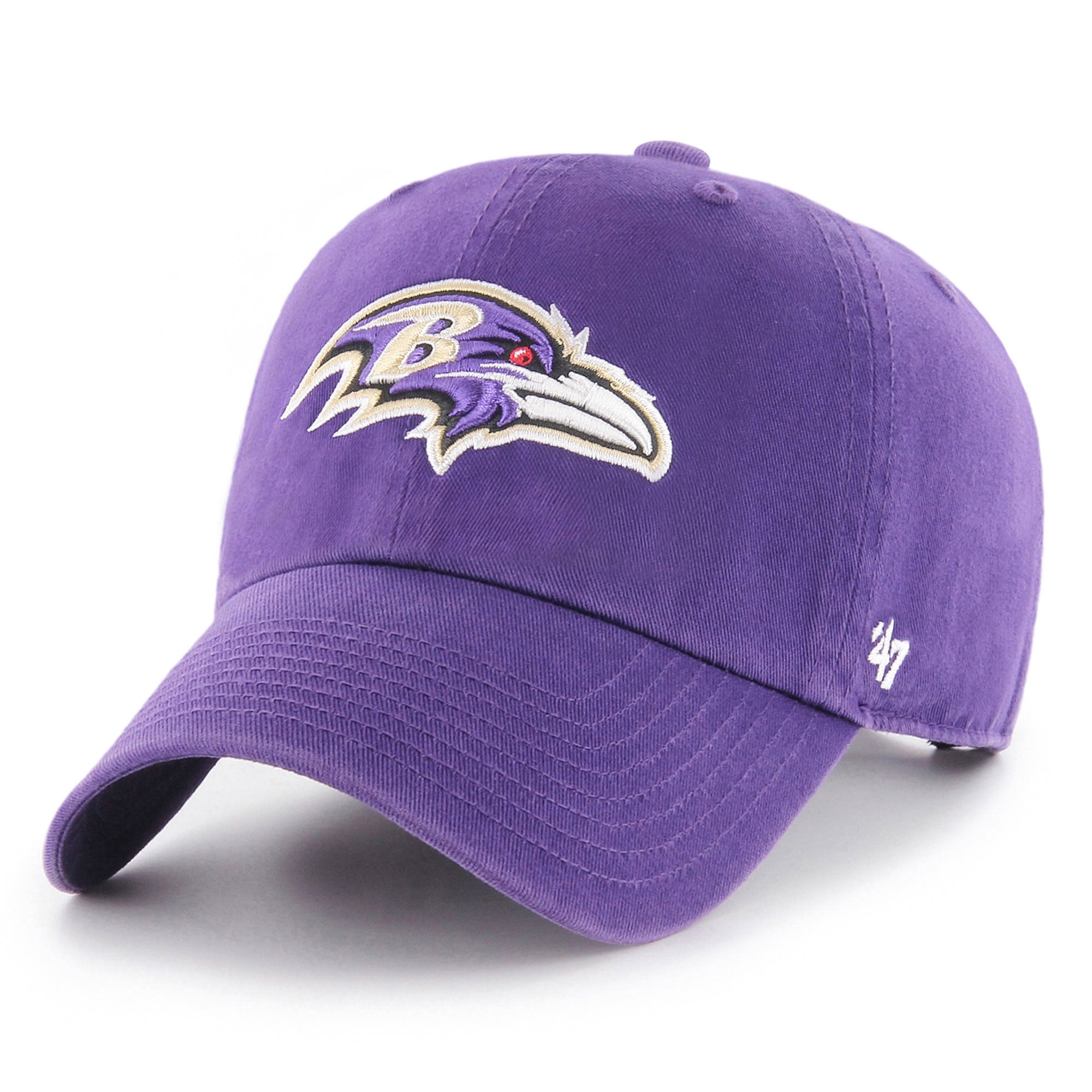 Casquette ajustable '47 Brand Baltimore Ravens Clean Up - Violette
