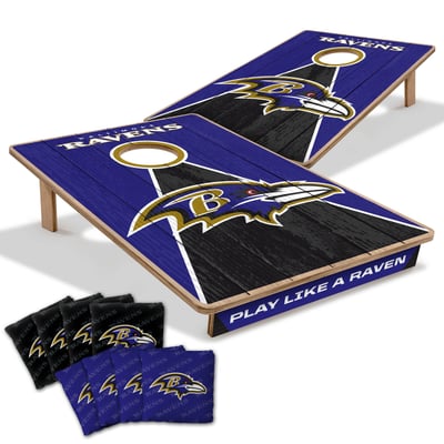 Baltimore Ravens 2' x 3' Cornhole Game with Bags