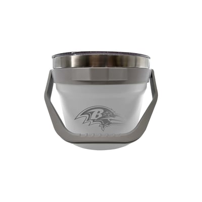 Baltimore Ravens 7.2L Double Wall Ice Bucket

