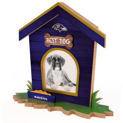 Baltimore Ravens Dog House Photo Frame