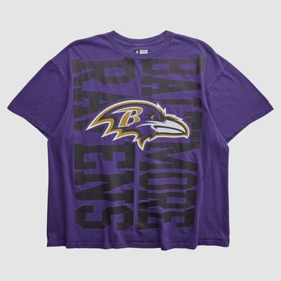 Baltimore Ravens NFL 2010s T-shirt - Purple - 2XL by Fanatics Real Vintage