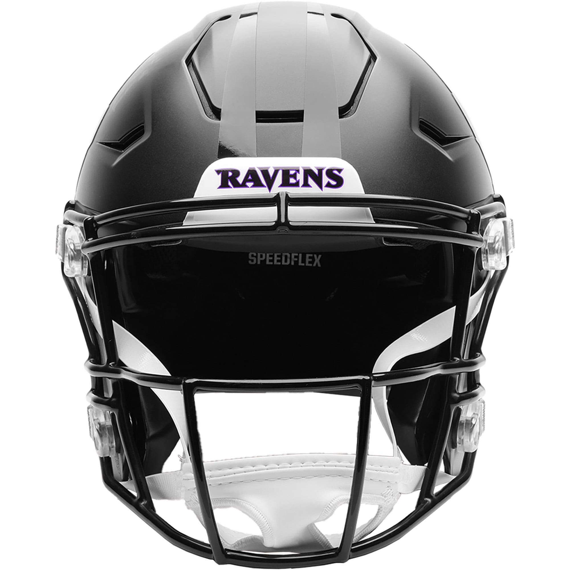 Casque authentique alternatif noir Speed ​​Flex des Ravens de Baltimore (modèle 2026) de Riddell