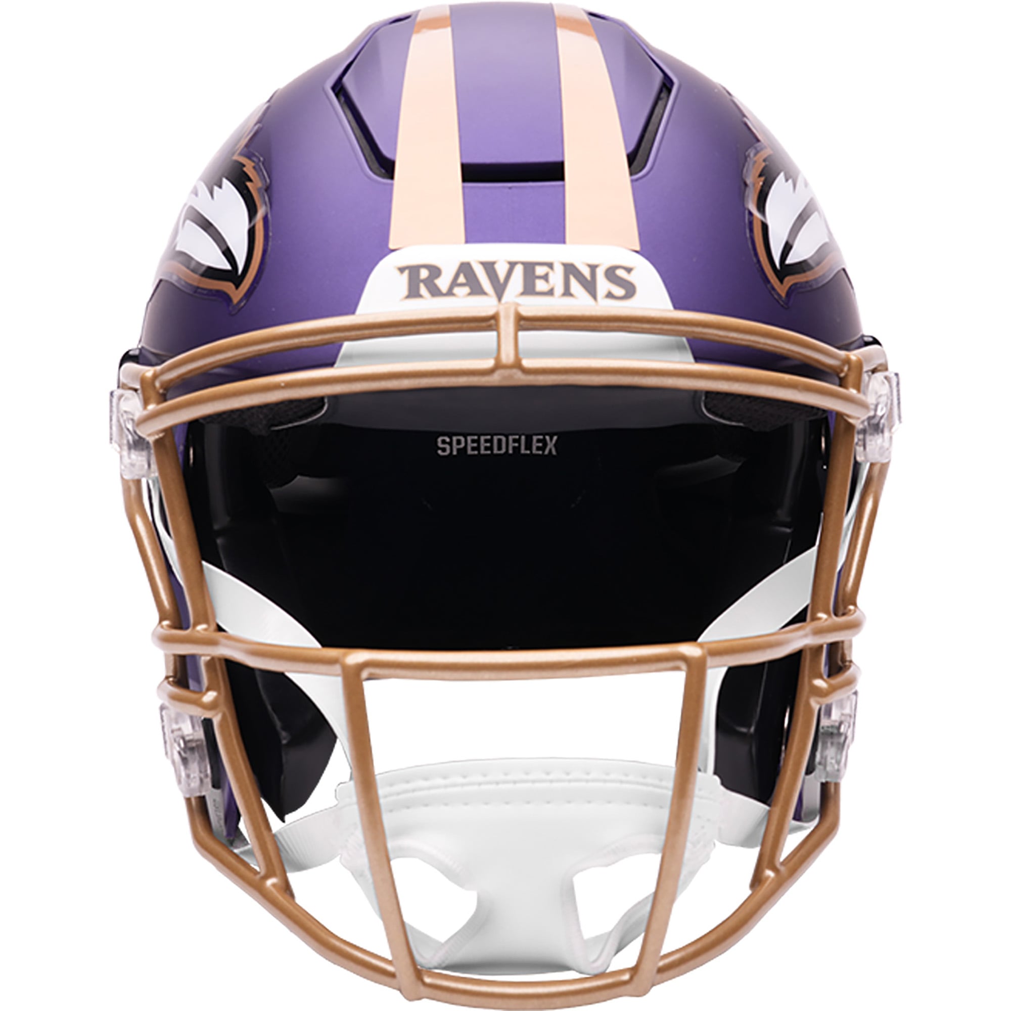Casque authentique alternatif violet Speed ​​Flex des Ravens de Baltimore (modèle 2026)