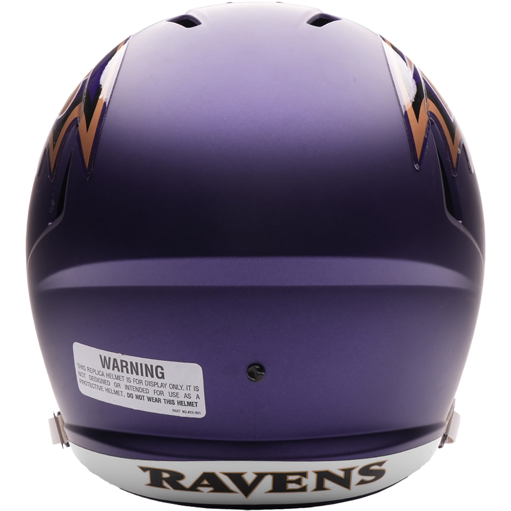 Casque réplique violet alternatif de vitesse des Ravens de Baltimore, modèle Riddell 2026