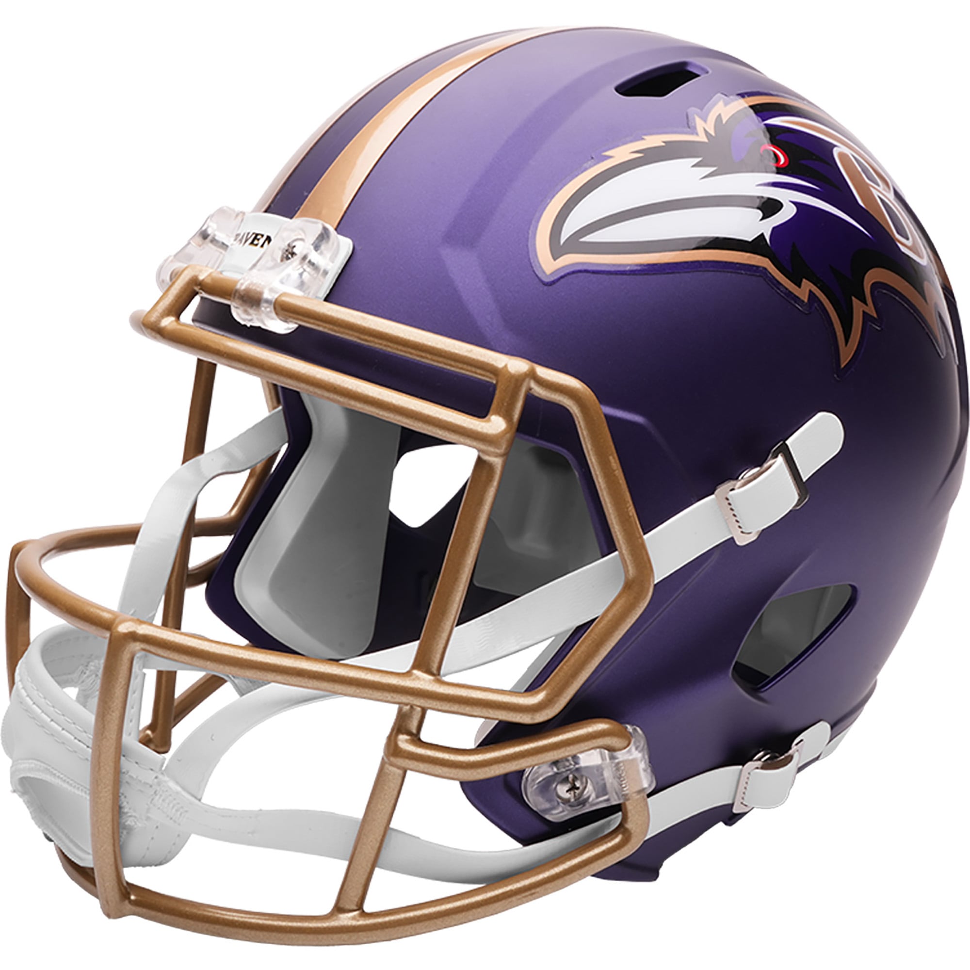 Casque réplique violet alternatif de vitesse des Ravens de Baltimore, modèle Riddell 2026