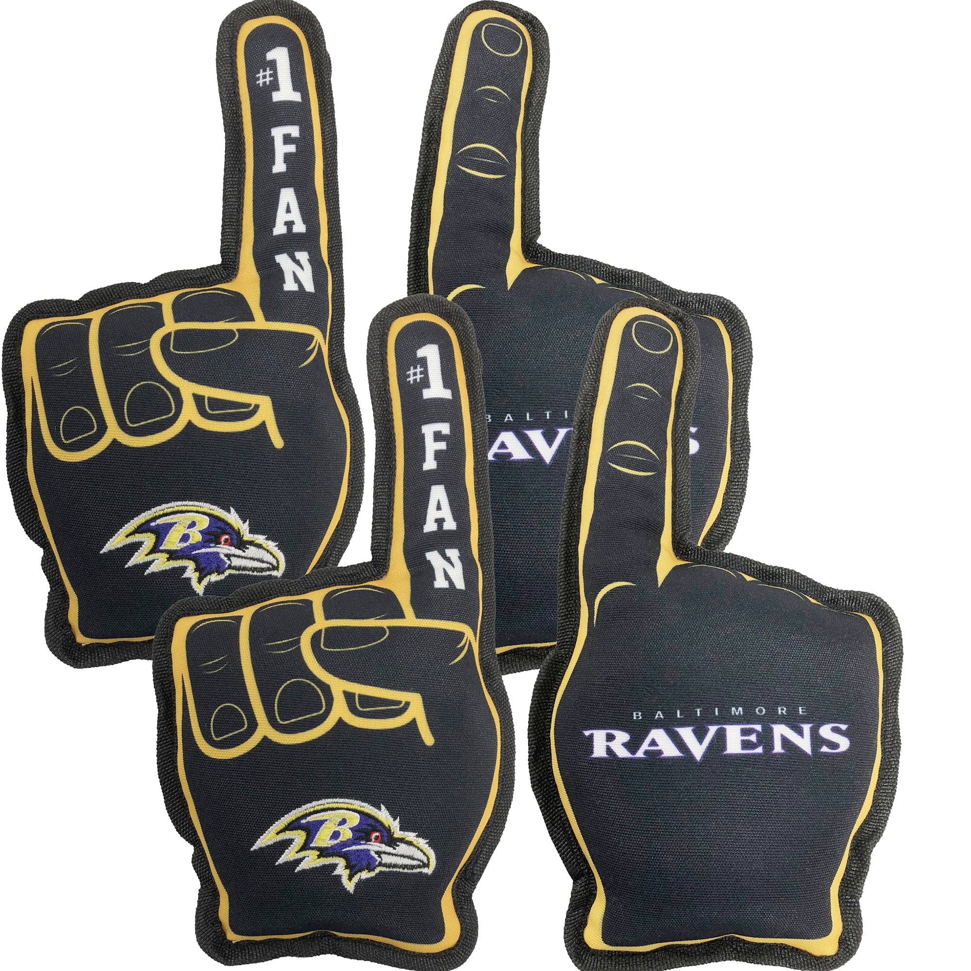 Ensemble de deux jouets Baltimore Ravens