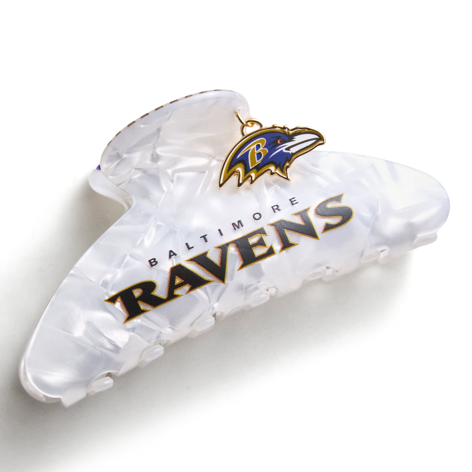 BaubleBar Baltimore Ravens Charmed Hair Clip