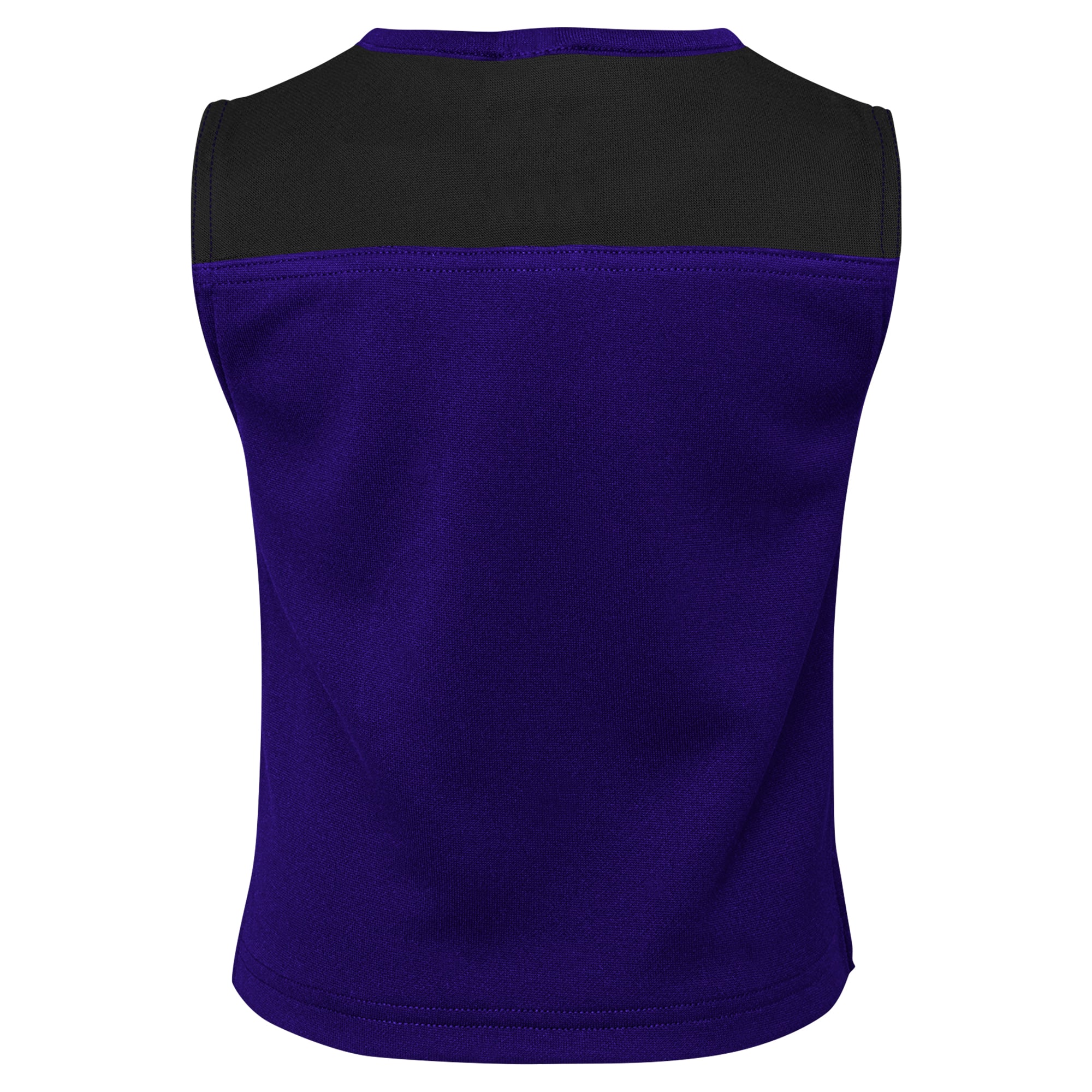 Ensemble deux pièces violet de pom-pom girl des Ravens Baltimore pour petites filles d'âge préscolaire, avec bloomer