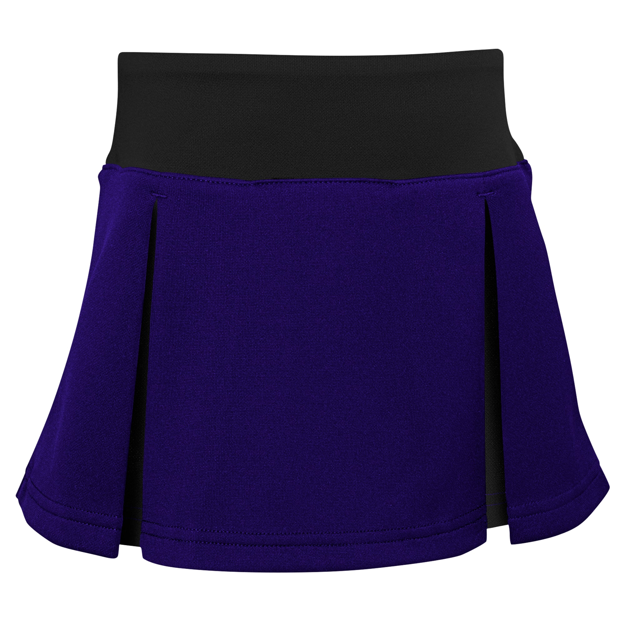 Ensemble deux pièces violet de pom-pom girl des Ravens Baltimore pour petites filles d'âge préscolaire, avec bloomer