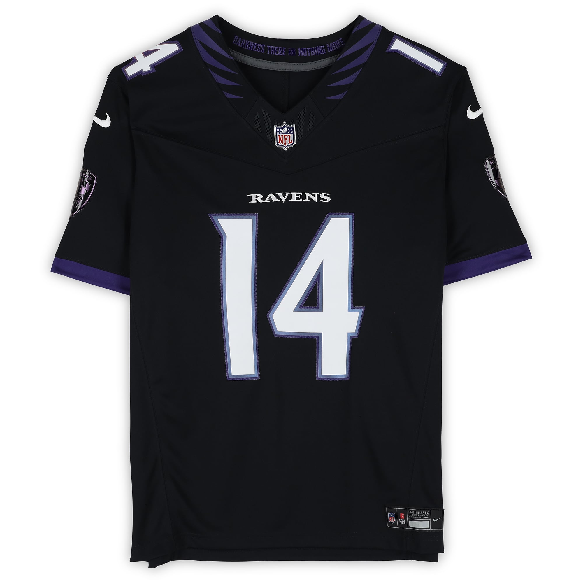 Kyle Hamilton Baltimore Ravens Autographed Black Nike 2026 Alternate Vapor F.U.S.E. Limited Jersey