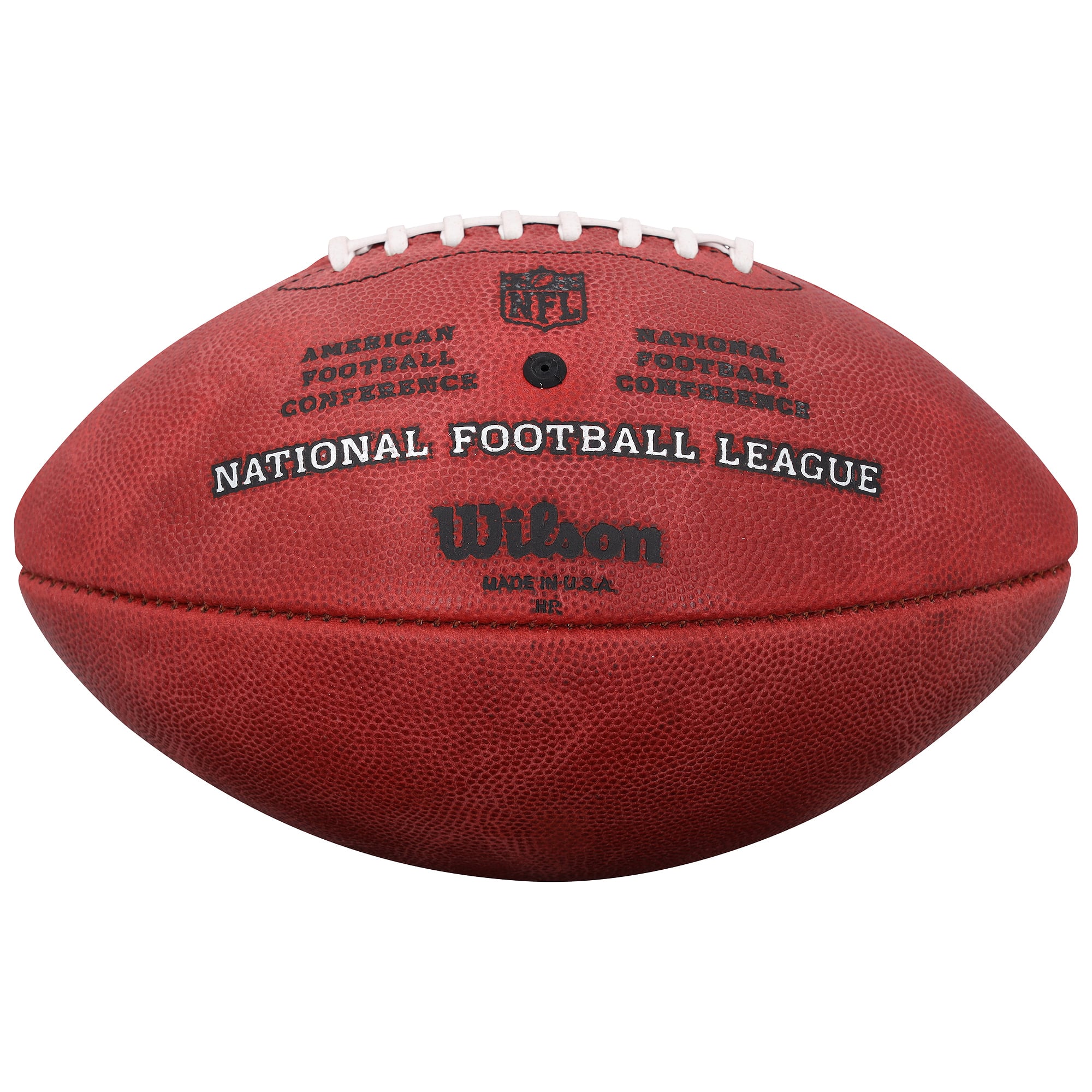Ballon de football américain Duke en couleur, autographié par Kyle Hamilton (Baltimore Ravens).