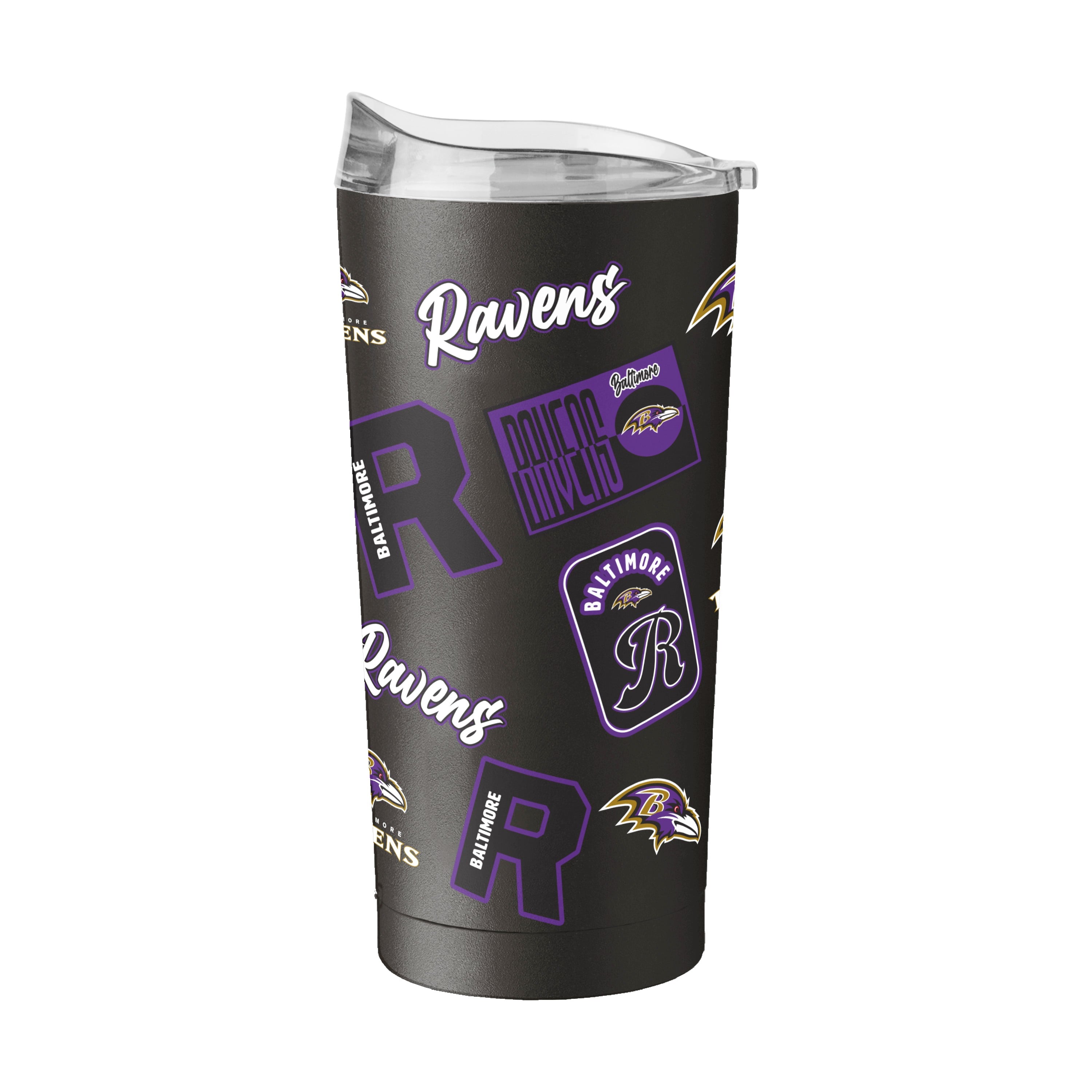Gobelet isotherme Logo Brands Baltimore Ravens 20 oz Dreamweave à revêtement en poudre