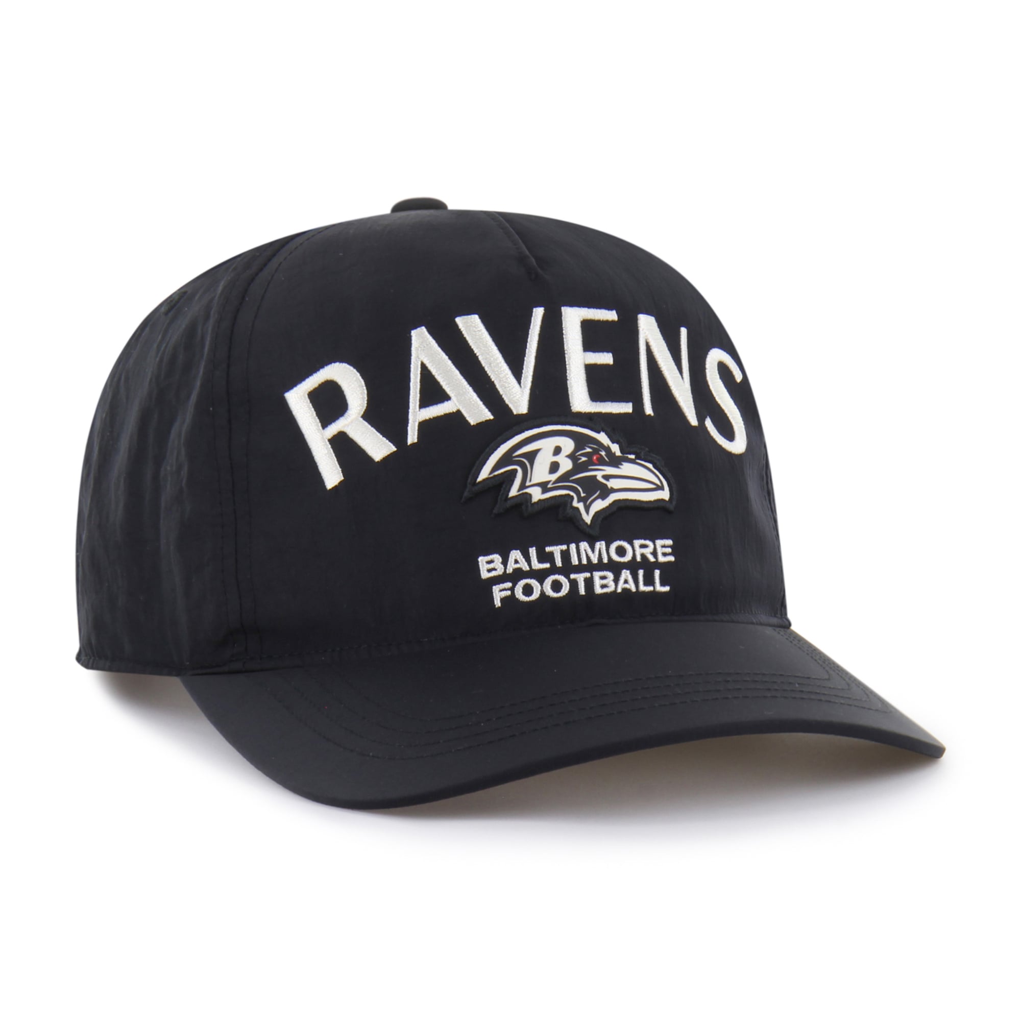 Casquette ajustable Modernia Hitch noire Baltimore Ravens pour homme, modèle 47