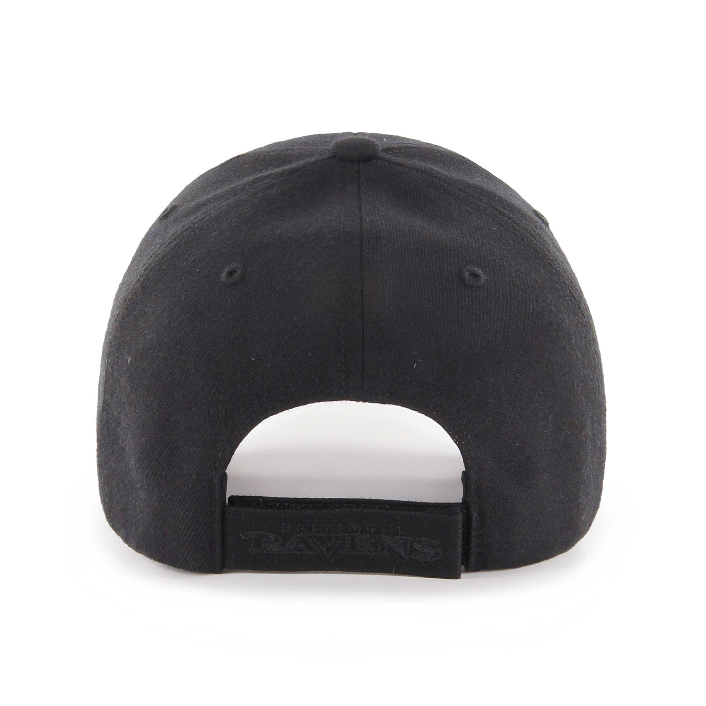 Casquette ajustable '47 Black Baltimore Ravens Tonal MVP pour homme