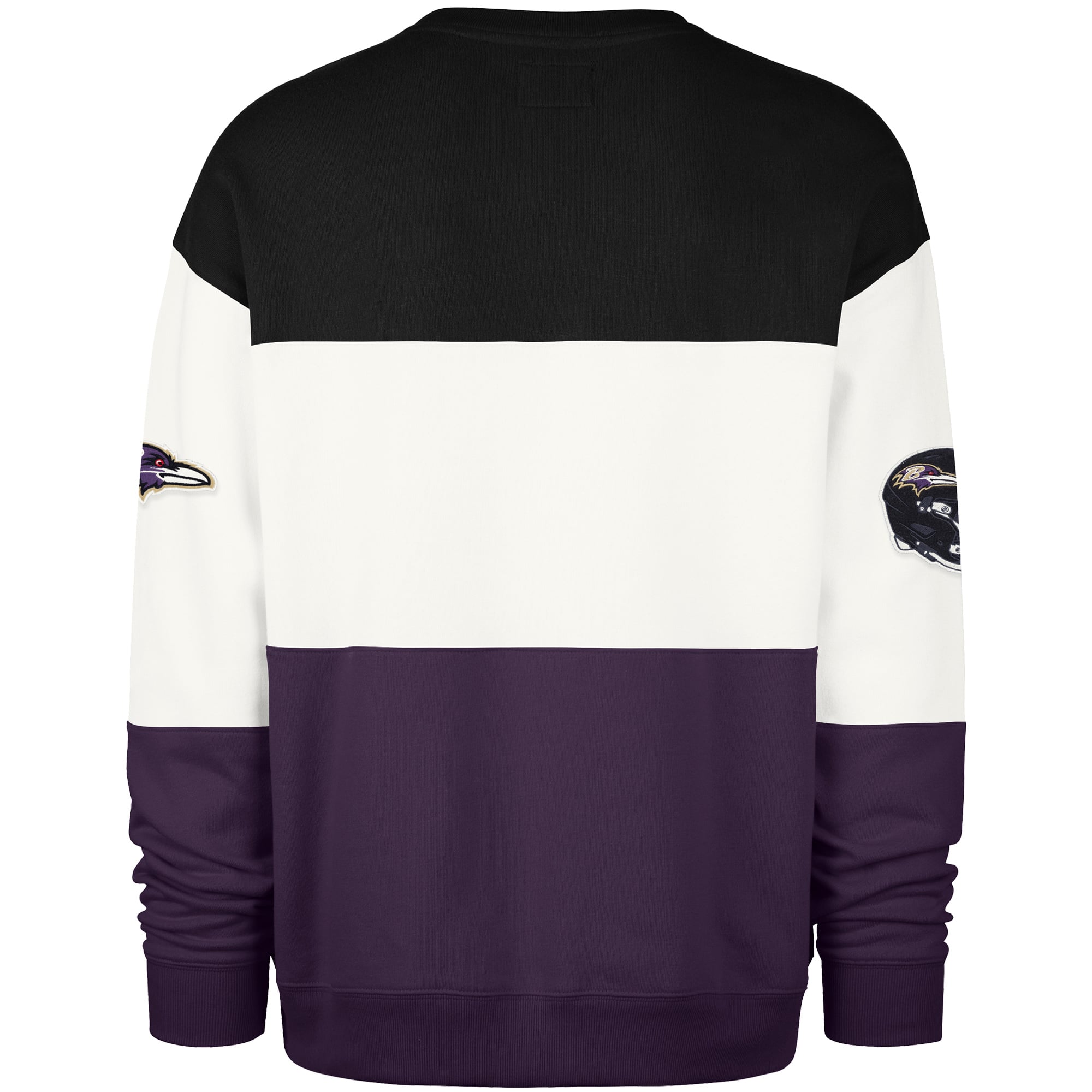 Sweat-shirt Breeze Maximalist noir/violet Baltimore Ravens '47 pour homme