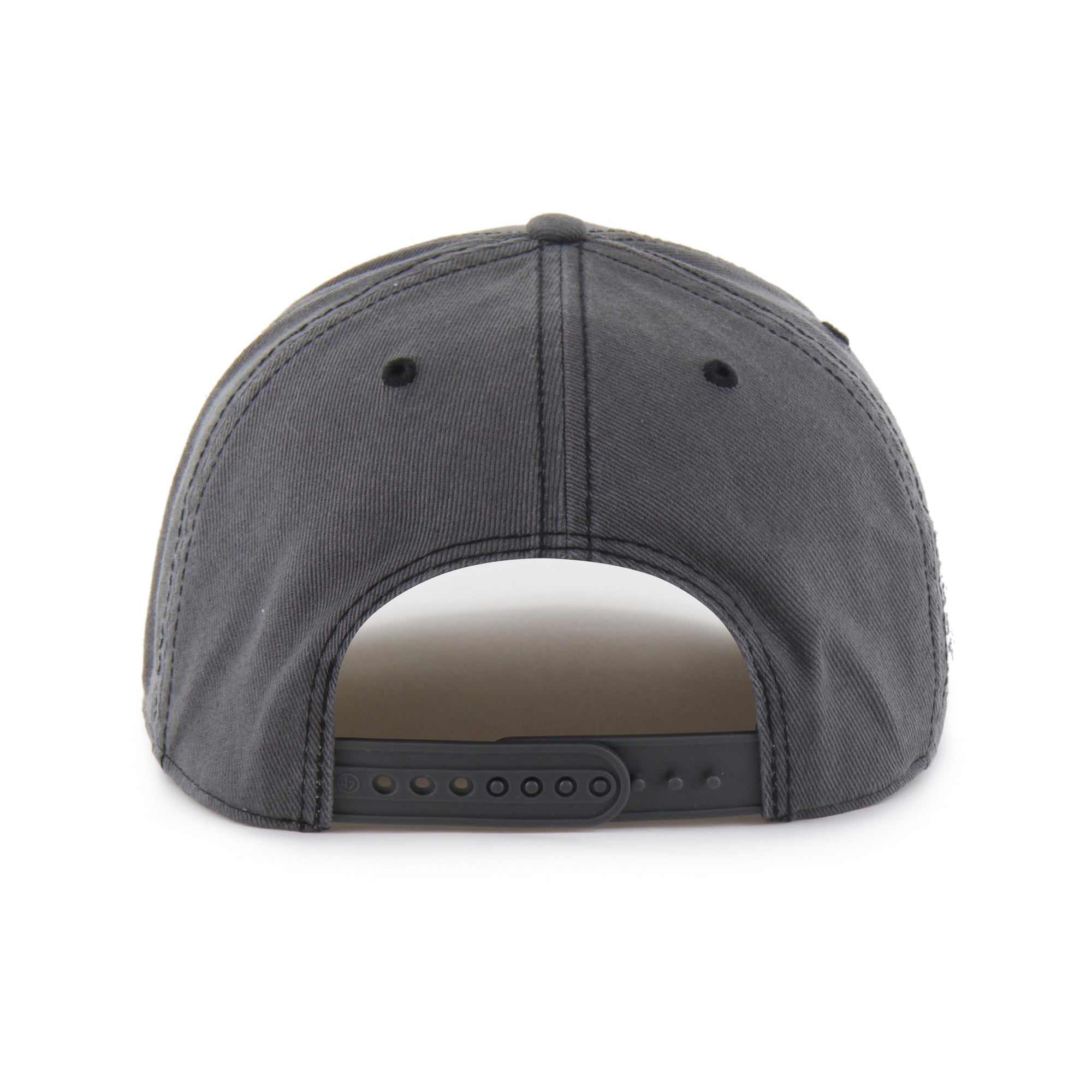Men's '47 Charcoal Baltimore Ravens Calderwood Well Worn Hitch Adjustable Hat