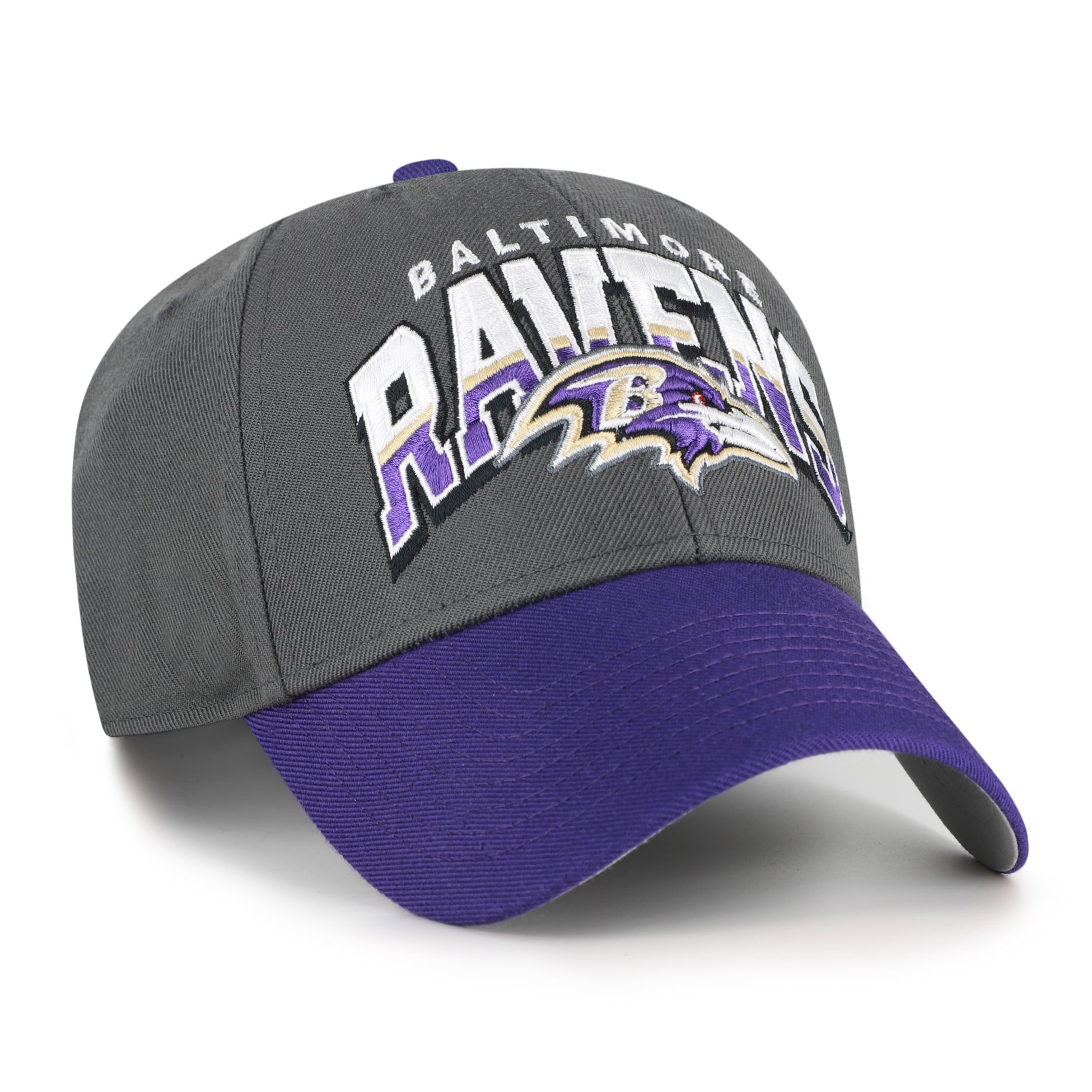 Casquette ajustable Baltimore Ravens MVP '47 Charcoal pour homme