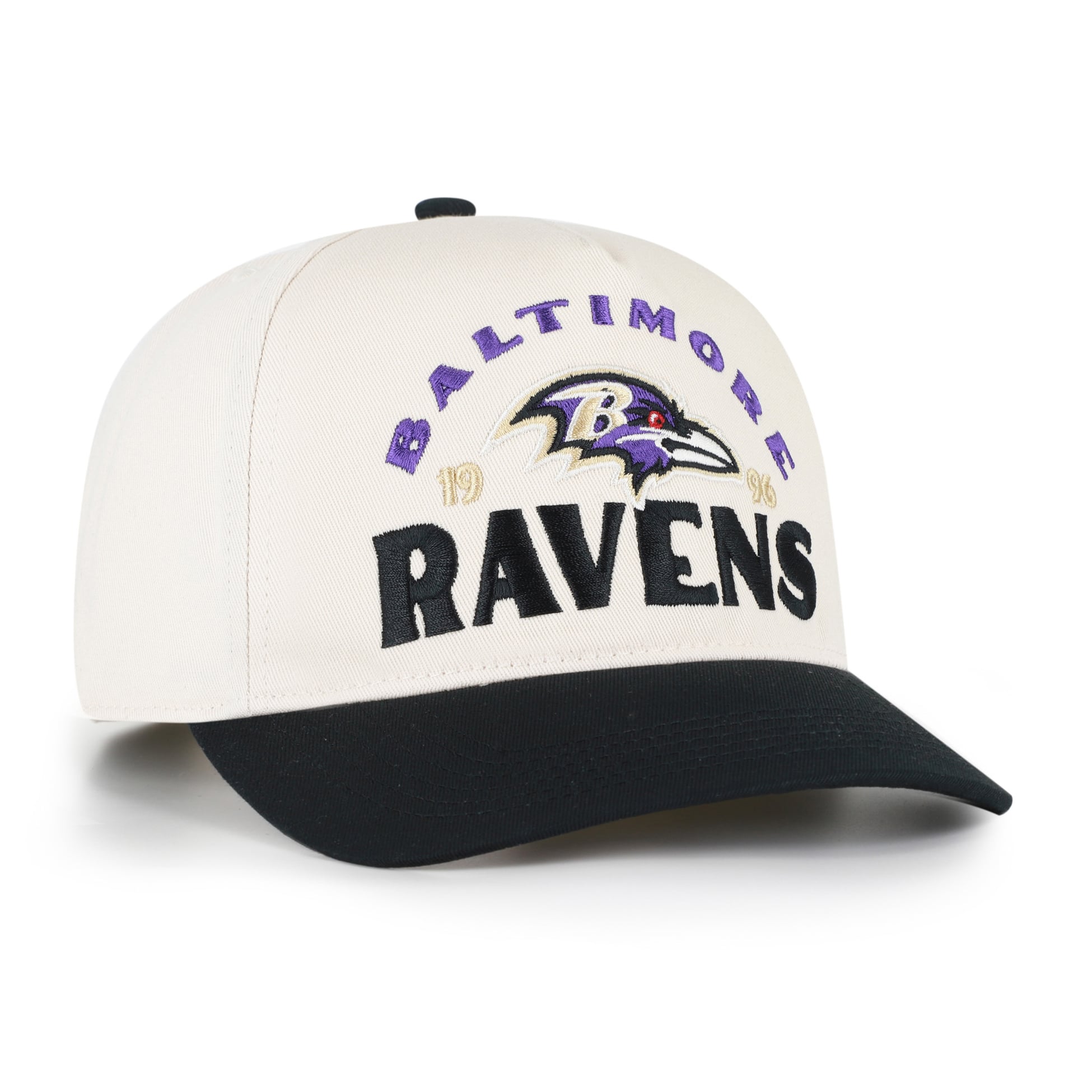 Men's '47 Natural Baltimore Ravens Arcitext Hitch Adjustable Hat